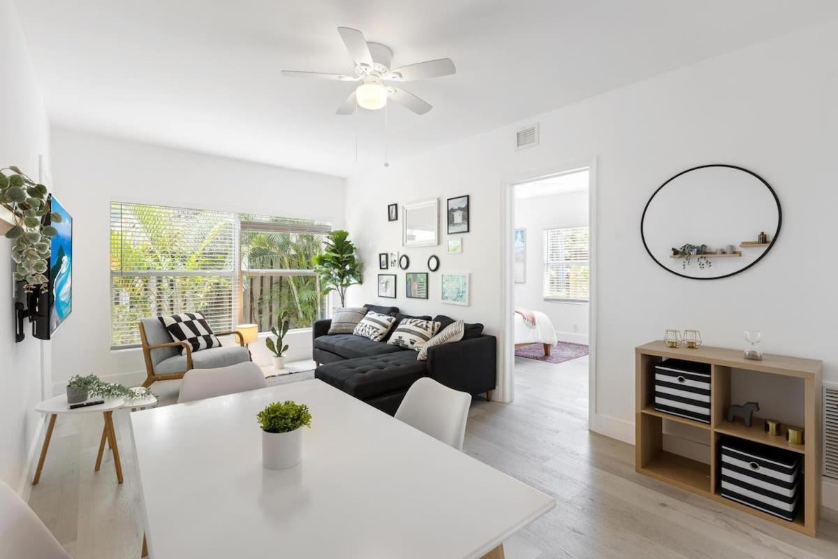 Charming 2 Bedroom Apartment In Victoria Park Fort Lauderdale Dış mekan fotoğraf
