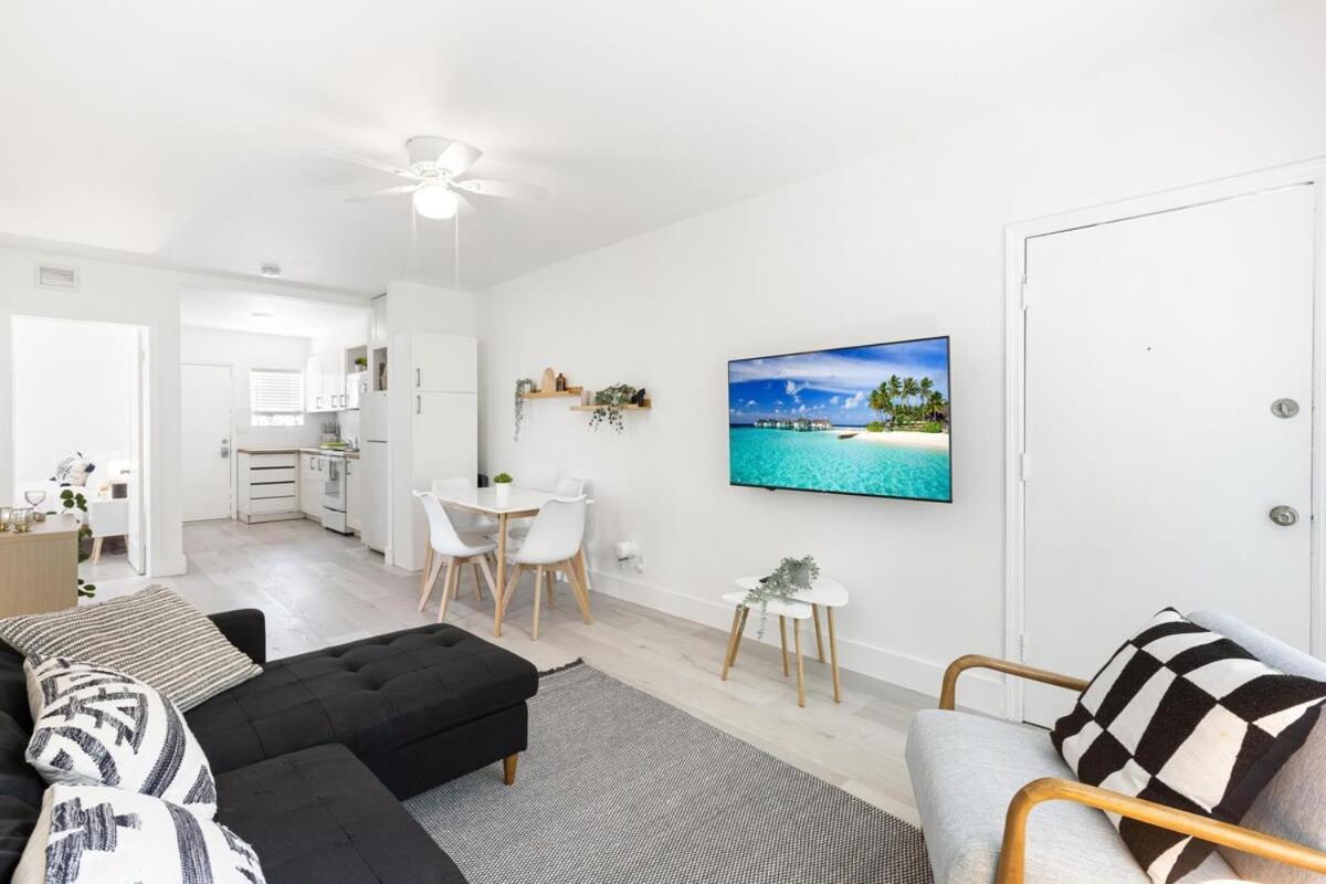 Charming 2 Bedroom Apartment In Victoria Park Fort Lauderdale Dış mekan fotoğraf