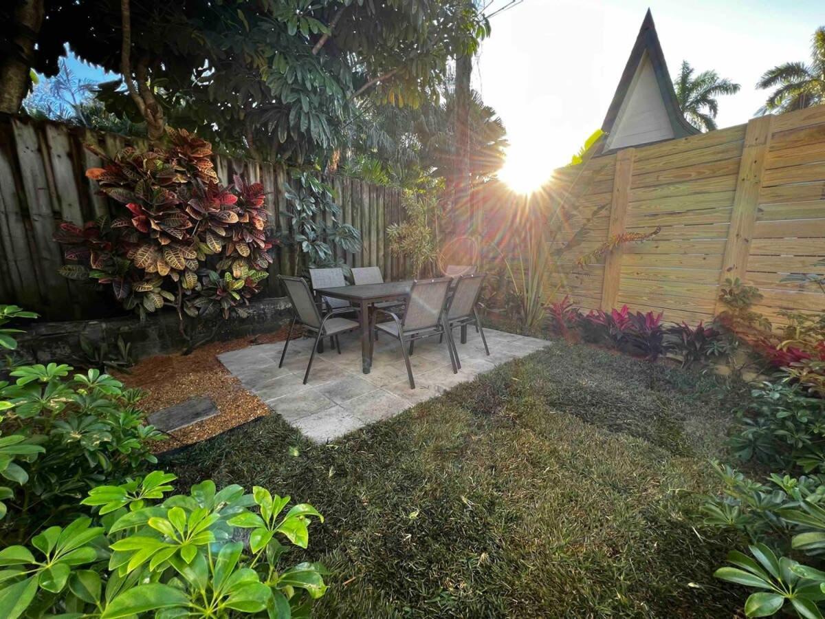 Charming 2 Bedroom Apartment In Victoria Park Fort Lauderdale Dış mekan fotoğraf