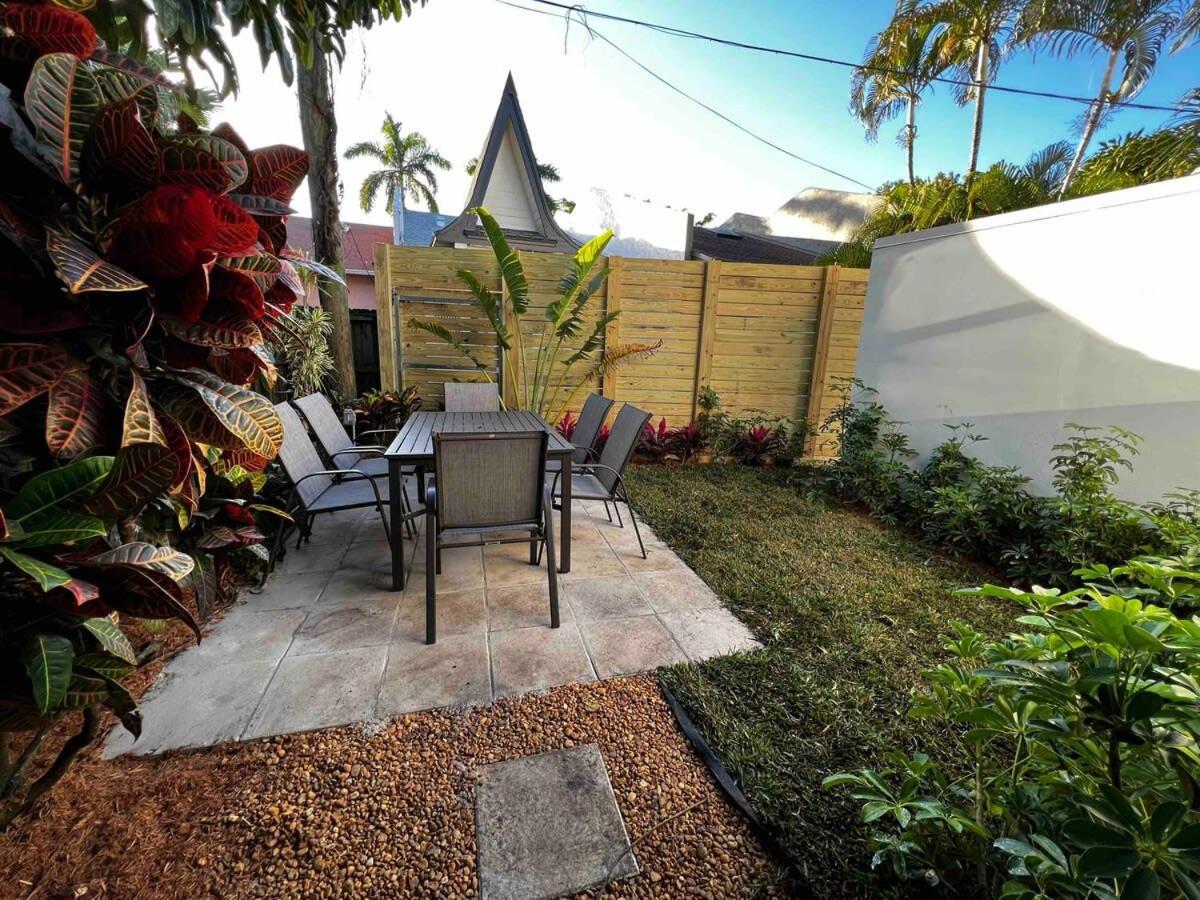 Charming 2 Bedroom Apartment In Victoria Park Fort Lauderdale Dış mekan fotoğraf