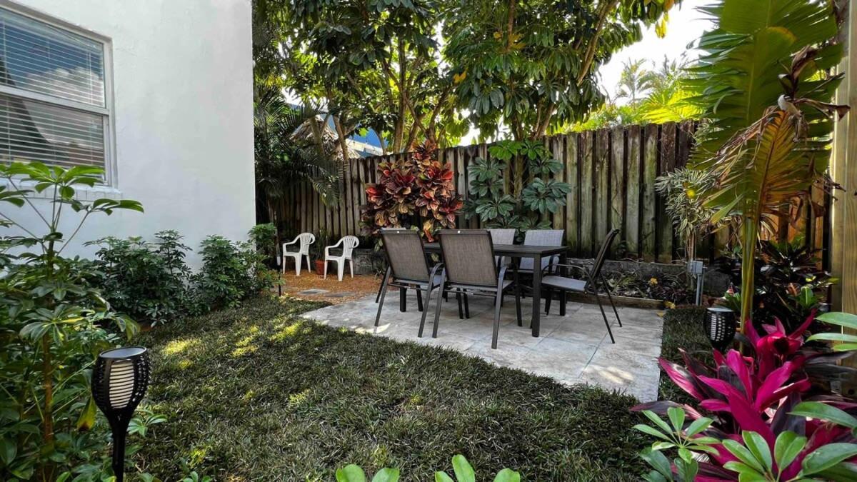 Charming 2 Bedroom Apartment In Victoria Park Fort Lauderdale Dış mekan fotoğraf
