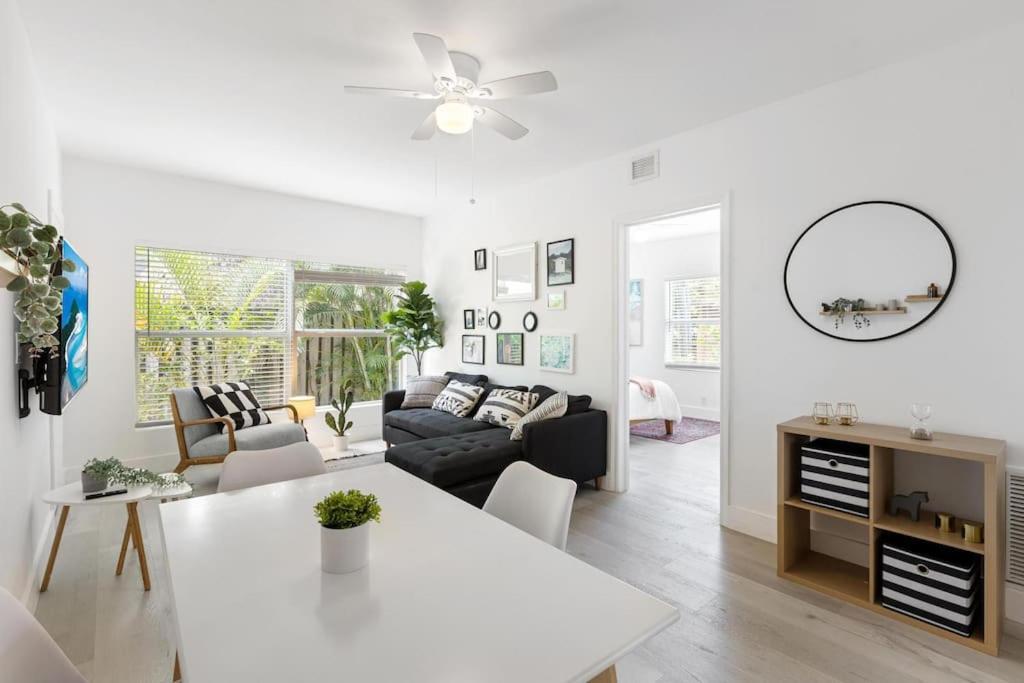 Charming 2 Bedroom Apartment In Victoria Park Fort Lauderdale Dış mekan fotoğraf